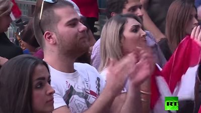 بالفيديو.. فرحة السوريين بهدف التعادل المثير أمام أستراليا