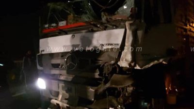 مصرع سائق وإصابة آخر في تصادم سيارتين ببورسعيد | صور