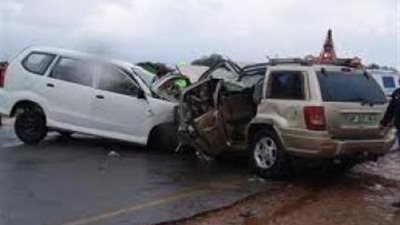 إصابة شخصين فى حادث سير بالدقهلية