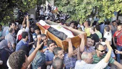 تشييع جنازة قتيل اشتباكات 