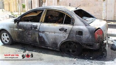 تجديد حبس 6 متهمين بحرق سيارة نائب مأمور العمرانية