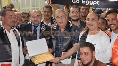 بالصور.. الجالية المصرية بقطر تحيي ذكرى انتصارات أكتوبر