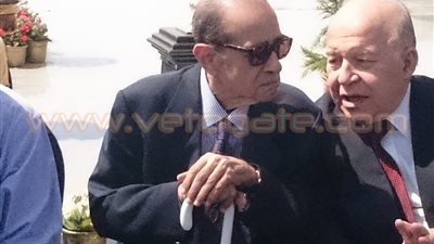 بالصور.. فريد الديب يصل المنصة للاحتفال بذكرى حرب أكتوبر