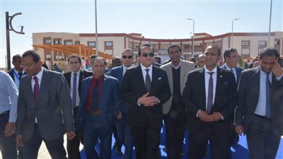 وزير التعليم العالي يتفقد منشآت جامعة أسوان