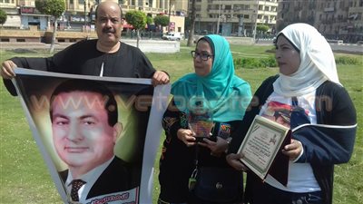 بالصور.. «أبناء مبارك» يحتفلون بذكرى نصر أكتوبر في ميدان التحرير