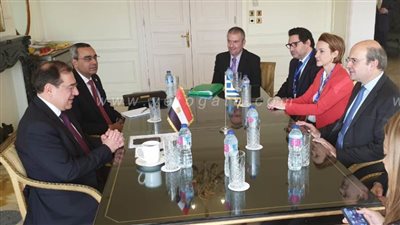 مباحثات مصرية قبرصية يونانية على هامش اجتماع منتدى غاز شرق المتوسط