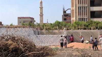 حملة مكبرة لإزالة التعديات على الأراضي الزراعية بالزقازيق