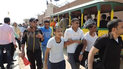 أول صور لـ 588 سجينا مفرجا عنهم بمناسبة ذكرى حرب أكتوبر
