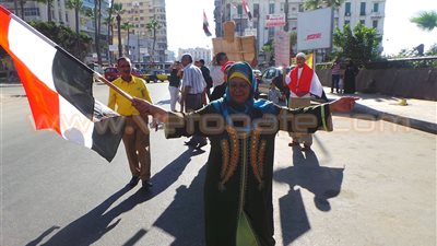 بالفيديو.. وصلة «رقص» في احتفالات أكتوبر بالإسكندرية