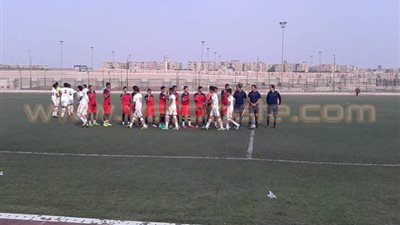 بالصور.. الإنتاج الحربي يفوز على الزمالك في دوري الجمهورية مواليد 2000