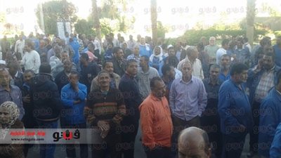 إضراب العاملين بمرفق إسعاف أسوان