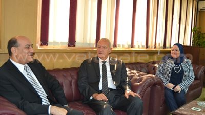 هشام جنينة يصل الغربية لافتتاح فرع الجهاز المركزي للمحاسبات