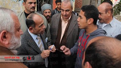 بالصور.. محافظ الفيوم في جولة مفاجئة لمدينة إبشواي