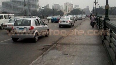 هدوء وسيولة مرورية بميدان التحرير