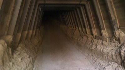 أجهزة الأمن تضبط 4 ملاجئ تحت الأرض جنوب الشيخ زويد