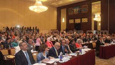 بالصور.. افتتاح فعاليات مؤتمر إعلان نتائج التعداد الاقتصادى