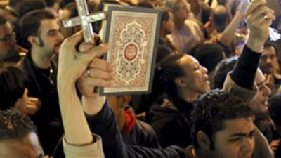 وفد شعبي يهنئ الأقباط بعيد الميلاد