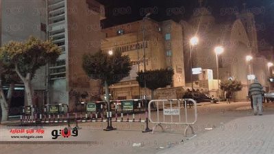 أمن العمرانية يغلق الشوارع المؤدية لكنيسة العذراء
