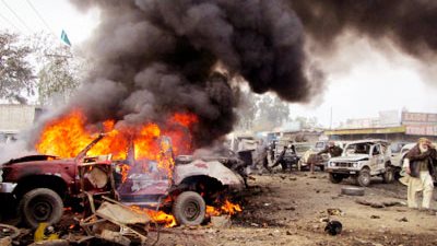 مقتل وإصابة 10 أشخاص فى انفجار عبوتين ناسفتين ببغداد