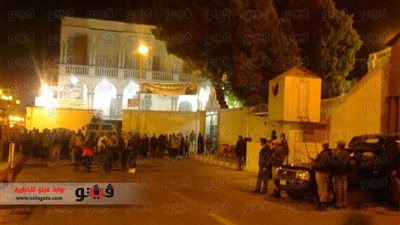 بالصور.. مدير أمن قنا يتفقد الكنائس تزامنًا مع قداس عيد الميلاد