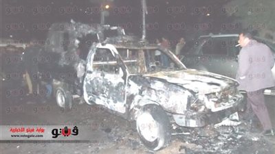 «الإرهابية» تحاول إفساد احتفالات الأقباط بعيد الميلاد.. حرق سيارتي شرطة بالقاهرة والجيزة.. إشعال النيران بـ«كشك مرور» بميدان لبنان.. إصابة مجند..وضبط 20 «إخوانيًا» بالإسك