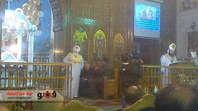 بالصور.. أقباط دمياط يحتفلون بأعياد الميلاد وسط تكثيف أمني