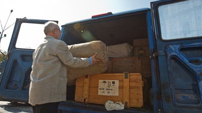 مصر ترسل شحنة مساعدات إنسانية إلى 