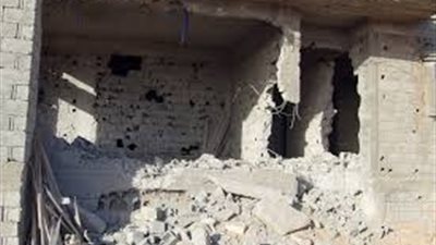 تدمير منزل وجد بداخله نفق حدودي برفح