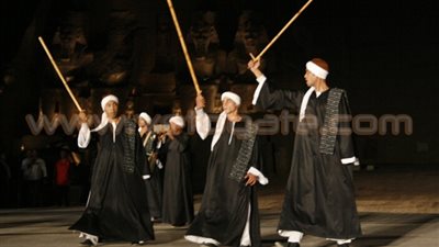 بالصور.. عرض تاريخ معبد أبو سمبل في احتفالية تعامد الشمس