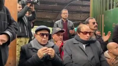 العلايلي وسمير صابري يشاركان في صلاة الجنازة على 