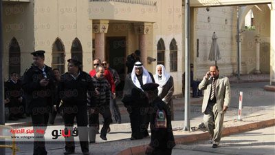 بالصور .. تكثيفات أمنية بمحيط الكاتدرائية بالعباسية