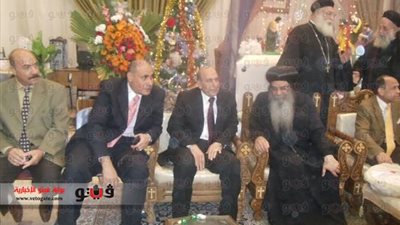 بالصور.. محافظ الفيوم يزور دير القديس الأنبا إبرام