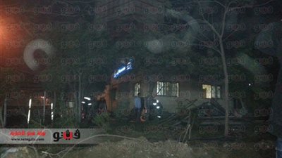 وصول مدير أمن الجيزة لموقع انفجار نقطة مرور محور 26 يوليو