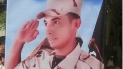 أهالي بلبيس يستعدون لتشييع جثمان شهيد سيناء