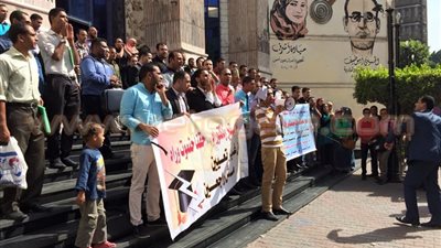 بالصور..وصول مندوبى حملة الماجستير لوزارة التخطيط