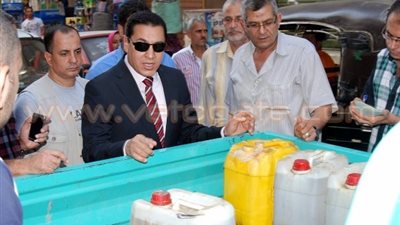 ضبط زيت طعام مجهول المصدر بالزقازيق