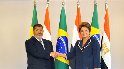 مرسى: زيارة البرازيل تفتح آفاقًا واسعة للتعاون بين البلدين