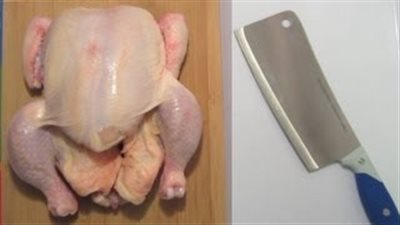 بالفيديو.. تعلمي طريقة تقطيع الدجاجة باحتراف