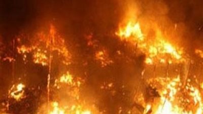 حريق هائل يلتهم 150 فدان قمح بالبحيرة