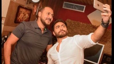 تامر حسني يهنئ هاني محروس بعيد ميلاده