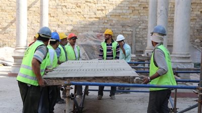 تفاصيل مشروع ترميم مسجد الظاهر بيبرس بتكلفة 100 مليون جنيه (صور)