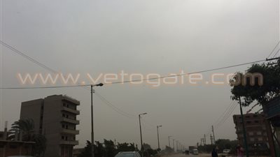 بالصور.. عاصفة ترابية تضرب محافظة الغربية