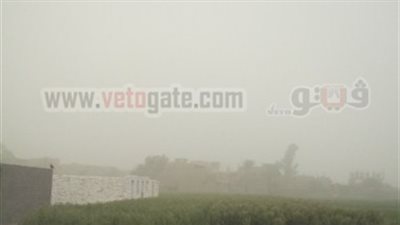 تعطل الحياة داخل جمصة والطريق الدولى بسبب العواصف لليوم الثانى