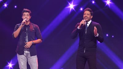 إيهاب أمير يشارك حماقي غناء «ناويها» في «ستار أكاديمي»