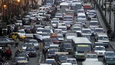 شلل مرورى بـ