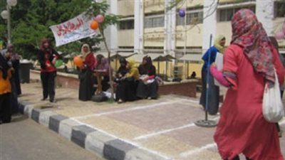 هدوء حذر بجامعة الأزهر للطالبات