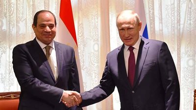 السيسي وبوتين يشهدان مراسم التوقيع على اتفاقيات تعاون