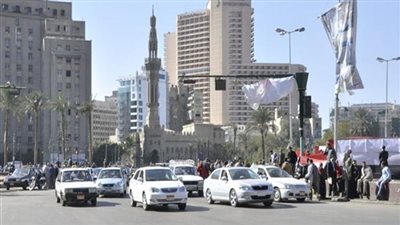 عودة الحركة المرورية لميدان التحرير
