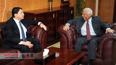 بالصور.. الببلاوي يناقش عملية الاستفتاء مع أمين عام منظمة السياحة العالمية