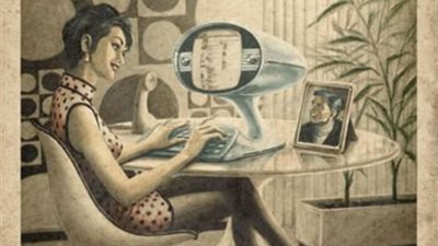 بالصور.. شاهد شكل «تويتر» و«يوتيوب» و«سكايب» و«فيس بوك» في الخمسينيات